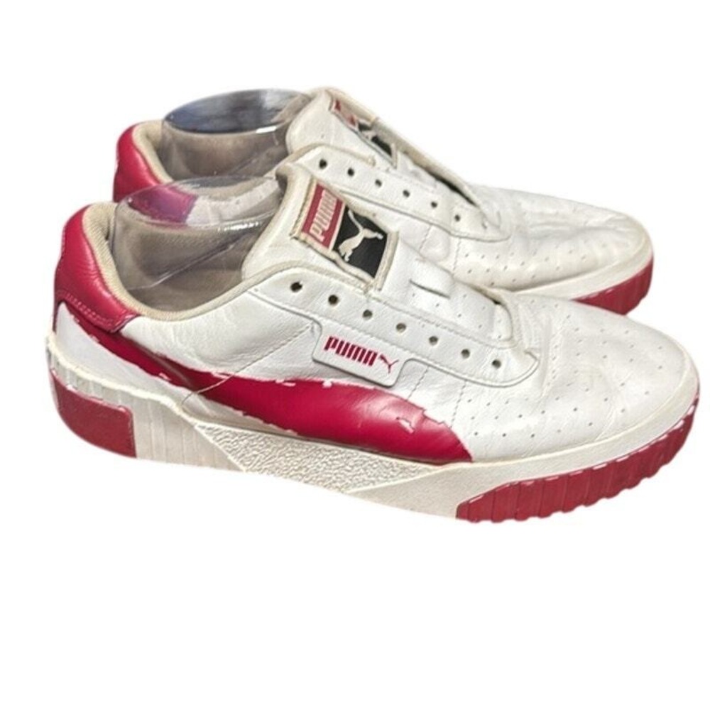 PUMA‎ 373896-02 Cali Brushed Platform Casual Streetwear Sneakers Women's Size 10